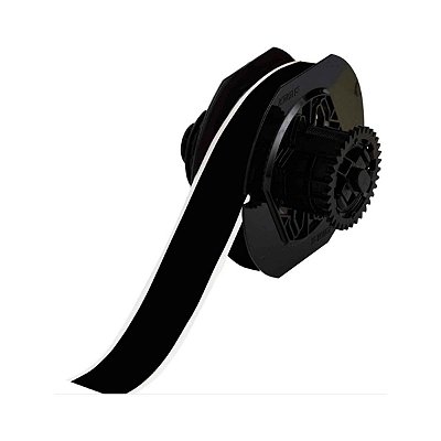 ETIQUETA DE VINIL B595 DE 1.125"X100' PRETA(28,57MMX30,48M)