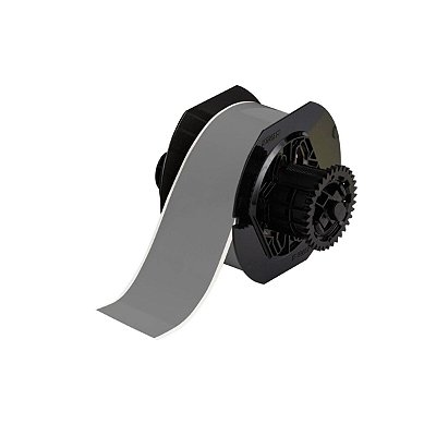 ETIQUETA DE VINIL B595 DE 2.250"X100' CINZA(57,15MMX30,48M)