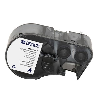 ETIQUETA M41/51/M511 B488 ALTA-PERFORMANCE BRANCO 0.25'X1.90