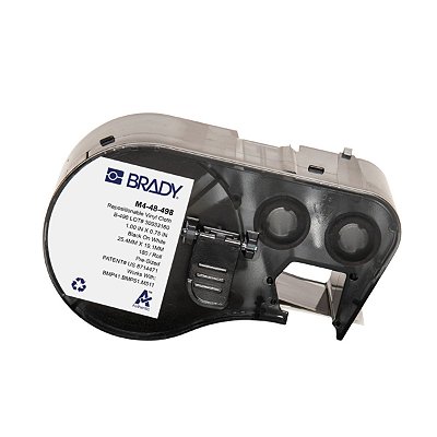ETIQUETA M41/51/M511 B498 VINIL REPOSICIONAVEL 1.000'X0.750'