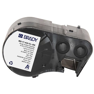 ETIQUETA M51 PET TRANSP 1.00'X0.50' M5-17-432-CL-BK - BRADY