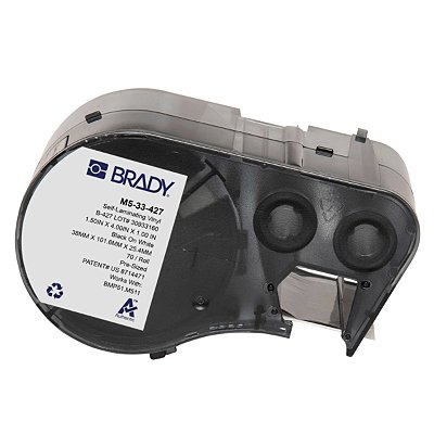 ETIQUETA M51/M511 B427 AUTOLAMINADO BRANCO 1.5'X4'X1' M5-33-