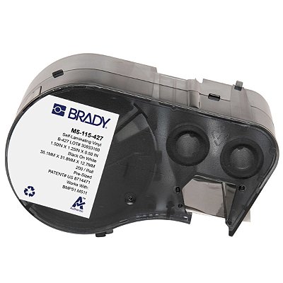 ETIQUETA M51/M511 B427 AUTOLAMINADO BRANCO DE 1.5'X1.25'X0.5