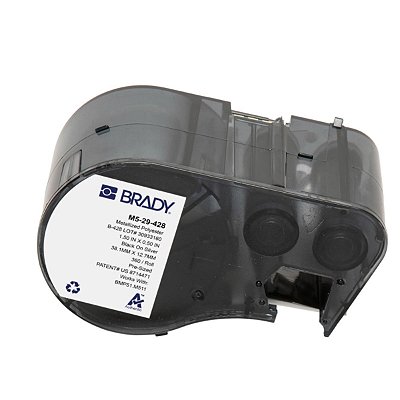 ETIQUETA M51/M511 B428 POL. METALIZADO PRATA DE 1.50'X0.50'