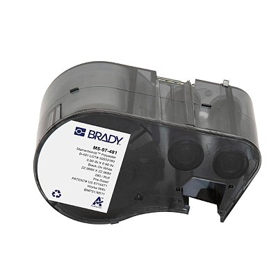 ETIQUETA M51/M511 B481 POL. STAINERBONDZ BRANCO 0.90'X0.90'