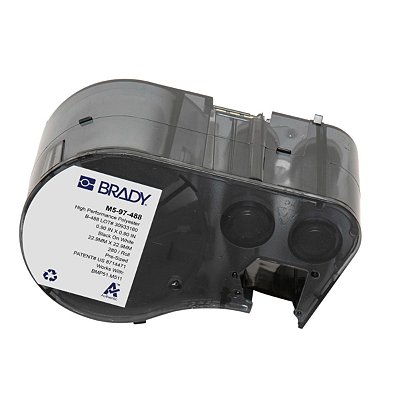 ETIQUETA M51/M511 B488 ALTA-PERFORMANCE BRANCO 0.90'X0.90' M