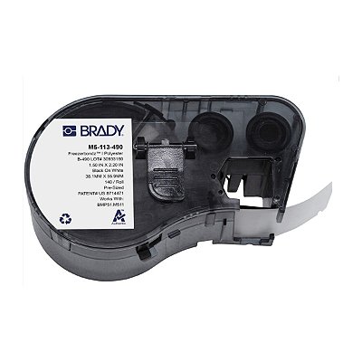 ETIQUETA M51/M511 B490 FREEZERBONDZ BRANCO DE 2.20'X1.50' M5