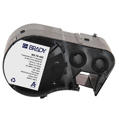 ETIQUETA M51/M511 B492 AUTOLAMINADO BRANCO 1.900' X 1.000' M