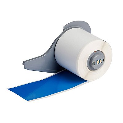 ETIQUETA POLIESTER BAIXO HALOGENIO AZUL M710 2"X50' (50.8MX1
