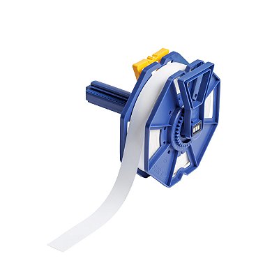 ETIQUETA POLIESTER BRADYGRIP P/ VELCRO 25.4MM X 22.86M BRANC