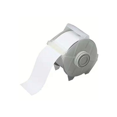 ETIQUETA VINIL REPOSIC.B581 0.5"X100' BRANCA B30C-500-581-WT