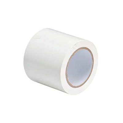 FITA DEMARCADORA DE SOLO EM VINIL 76MM X 32M BRANCO (3"X 108