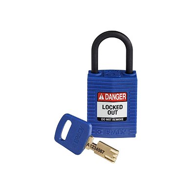SAFEKEY - CADEADO COMPACTO - AZUL - SEGREDOS DIFERENCIADOS C