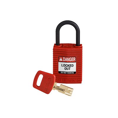 SAFEKEY - CADEADO COMPACTO - VERMELHO - SEGREDOS DIFERENCIAD