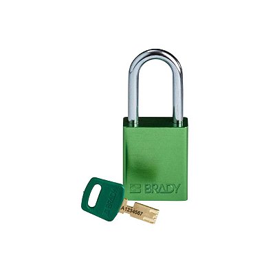 SAFEKEY - CADEADO DE ALUMINIO - 38MM (1.5") - VERDE - SEGRED