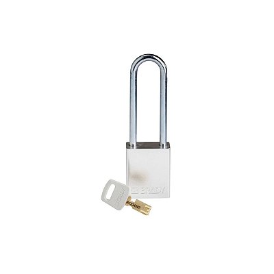 SAFEKEY - CADEADO DE ALUMINIO - 76MM (3") - PRATA - SEGREDOS
