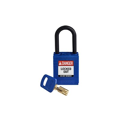 SAFEKEY - CADEADO PLÁSTICO HASTE DE PLÁSTICO - 38MM (1.5") -