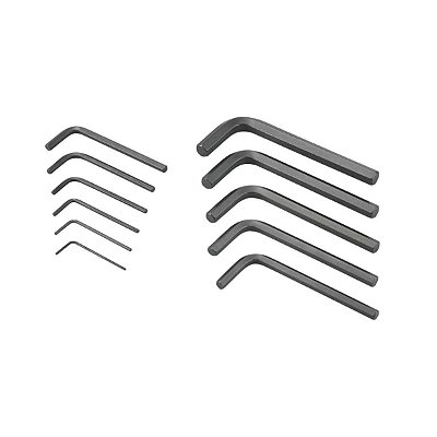 JOGO DE CHAVES L HEXAGONAIS (ALLEN) 1,5 A 10MM C/ 11 PECAS R