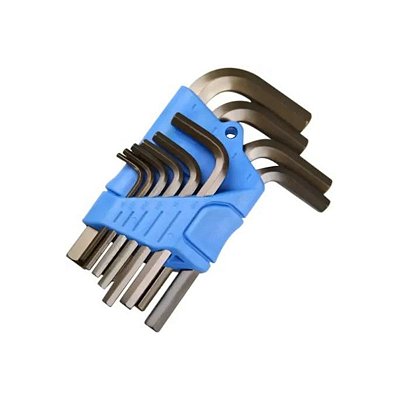 JOGO DE CHAVES L HEXAGONAIS (ALLEN) MM C/ 10 PECAS 42-10M R.