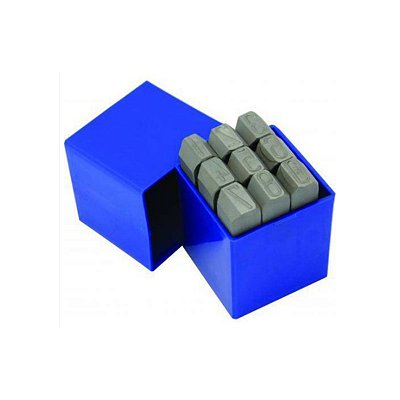 JOGO DE PUNCAO ALGARISMOS 0-9 4MM R.038.405 - GEDORE