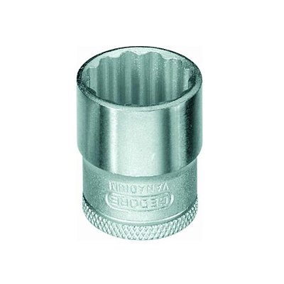 SOQUETE ESTRIADO 3/8" X 3/8" R.D30-3/8" - 014.079 - GEDORE