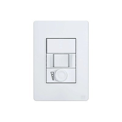 CONTROLE PARA VENTILADOR DE TETO BIVOLT C/ SUPORTE E PLACA 4