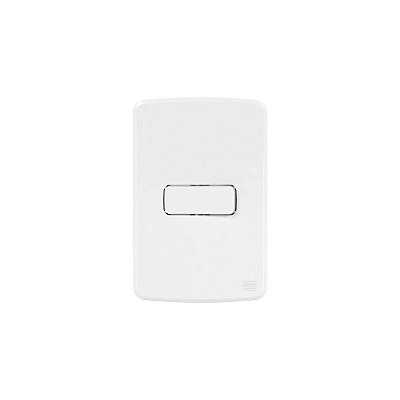 INTERRUPTOR BIPOLAR PARALELO 10A C/ PLACA 4X2 E SUPORTE 1327