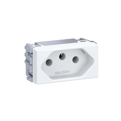 MODULO TOMADA 2P+T 10A 16025496 BRANCO ESATTA - WEG