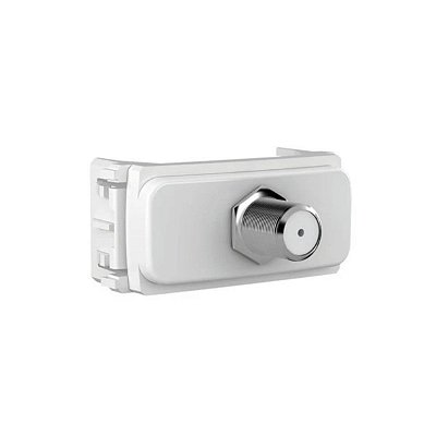 MODULO TOMADA P/ ANTENA DE TV TERMINAL COAXIAL 75 OHM 132066