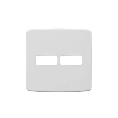 PLACA 4X4 2 POSICOES 1+1 13207655 BRANCA COMPOSE - WEG