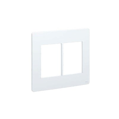 PLACA 4X4 6 POSICOES 3+3 C/ SUPORTE 16091202 BRANCO ESATTA -