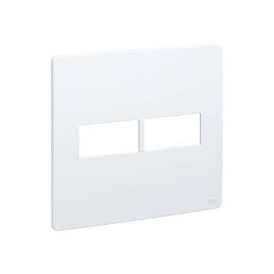 PLACA 4X4 COM 2 POSICOES 1+1 14857781 BRANCO ESATTA - WEG