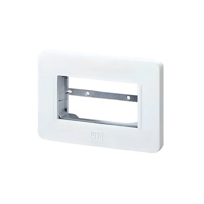 PLACA DE EMBUTIR MOVEIS E PEDRAS 2X35MM P/ 1 MODULO 16819015