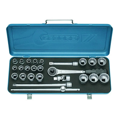 JOGO SOQUETE ESTRIADO ENC.1/2 - 1/4 A 1.1/4REF.D19KPU-015.55