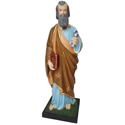 Imagem de São Pedro 89cm em Gesso - Loja Todos os Santos - Imagens