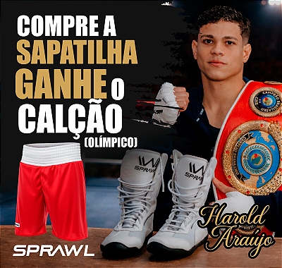 Sapatilha Boxe Calção Olímpico