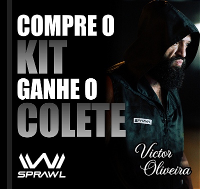 colete com capuz boxe sprawl