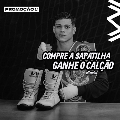 Sapatilha Boxe Calção Olímpico