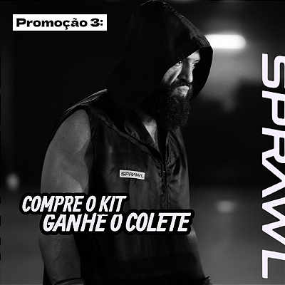 Calção Boxe Colete Sapatilha Sprawl