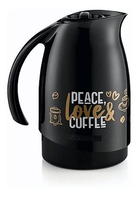 Garrafa Térmica Bule 700 Ml E Suporte Para Filtro Café Sanremo Preto