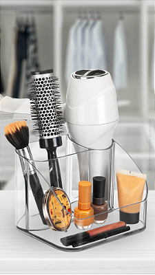 Organizador Para Secador De Cabelo Escova Multiuso Maquiagem Cosmeticos