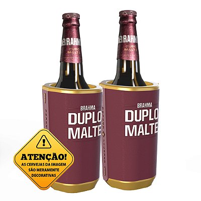 Porta Cerveja Térmico Cervegela Brahma Duplo Malte 600ml