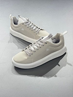 Tênis Aeropostale Cinza e Branco 84103486
