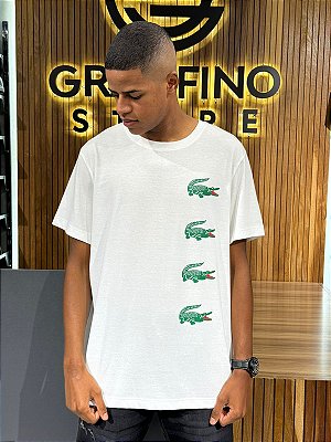 Camiseta Lacoste Branca TH9748