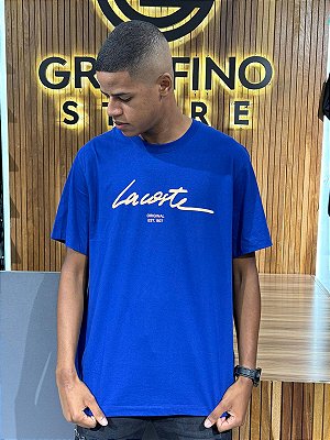Camiseta Lacoste Royal TH8902