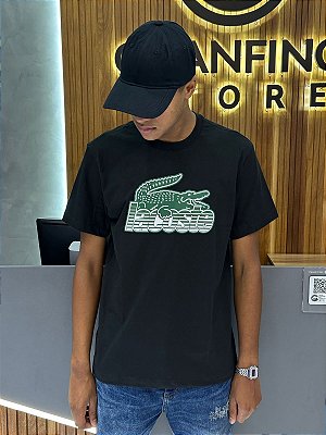 Camiseta Lacoste Preta TH5041
