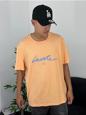 Camiseta Lacoste Salmão TH0503