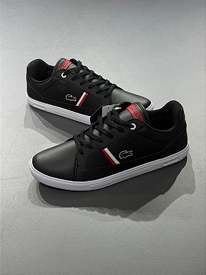 Tênis Lacoste Europa Blk/Wht