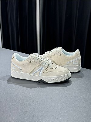 Tênis Lacoste L001 Off Wht/Gry