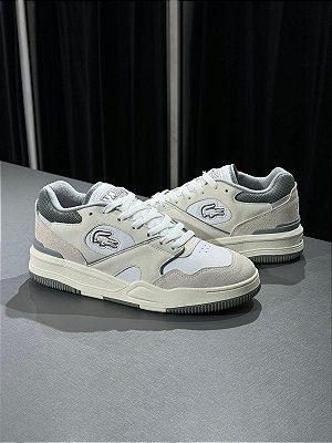 Tênis Lacoste Lineshot Wht/Gry